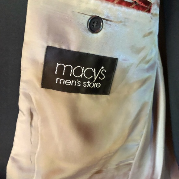 IZOD MEN’s SUIT CLASSIC BLACK SIZE 38 REGULAR - Picture 5 of 8